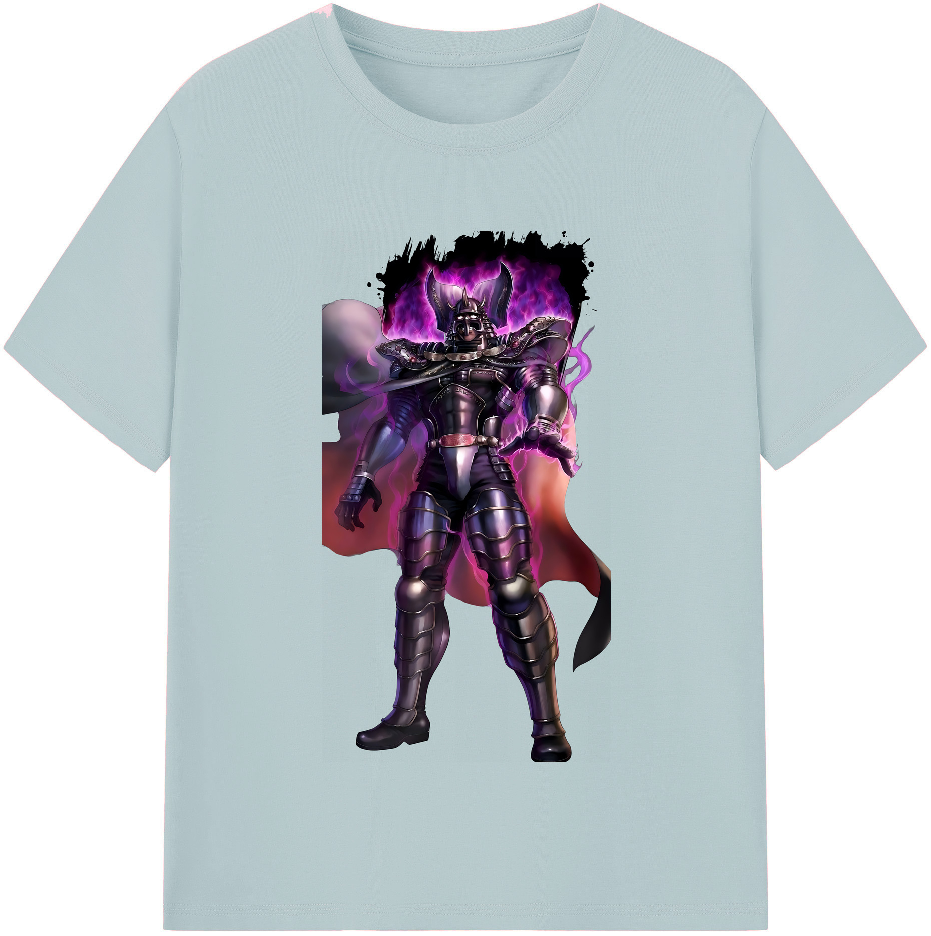 （画像用） 北斗の拳 Fist of the North Star 綿100％半袖Tシャツ（フロントプリント）